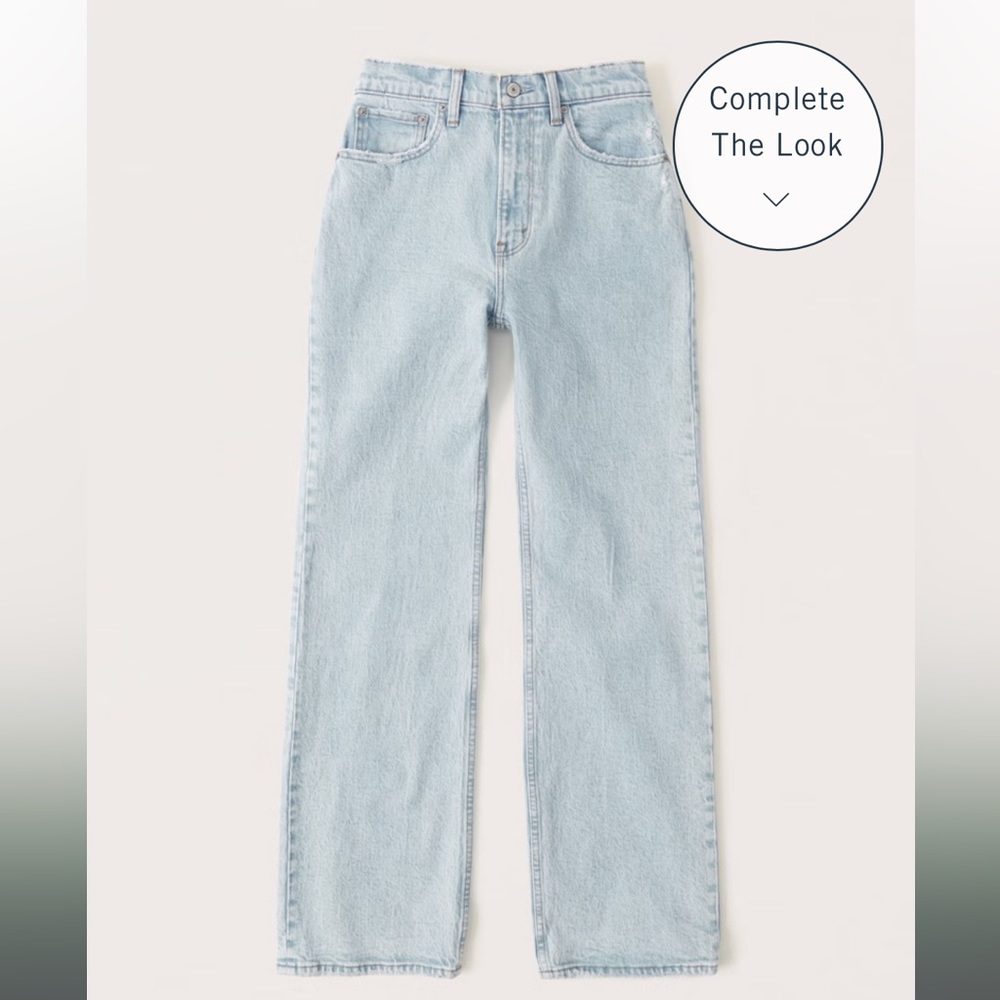 Abercrombie Curve Love - Relaxed for jeans 30L